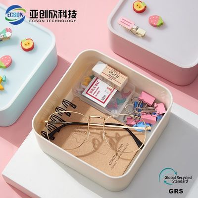 Customized Process Plastic Square Storage Box ISO Cetificate