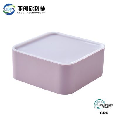 Customized Process Plastic Square Storage Box ISO Cetificate